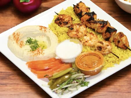 image of Chicken & Shrimp Plate 
