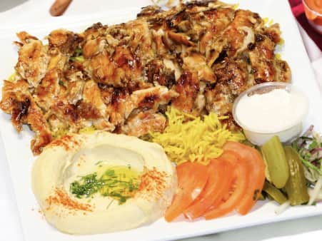 image of Chicken Shawarma Plate 