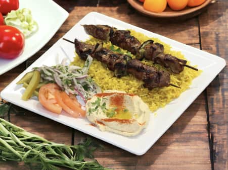 image of Lamb Kabab (Tikkah) Plate