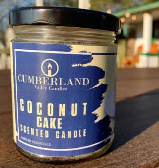 image of Coconut Cake Scented Candle