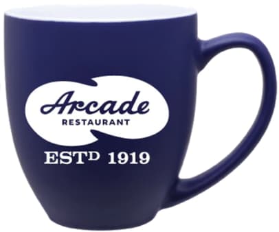 image of Arcade Blue Coffee Mug