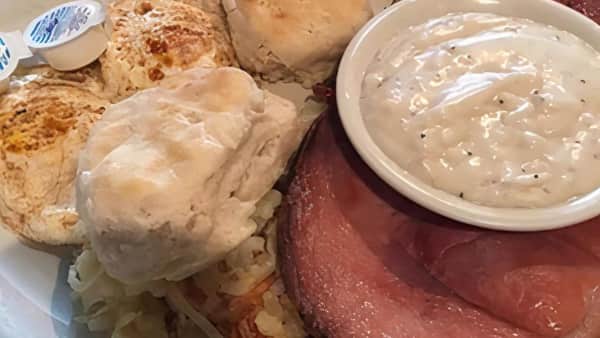 image of Country Ham Breakfast Plate