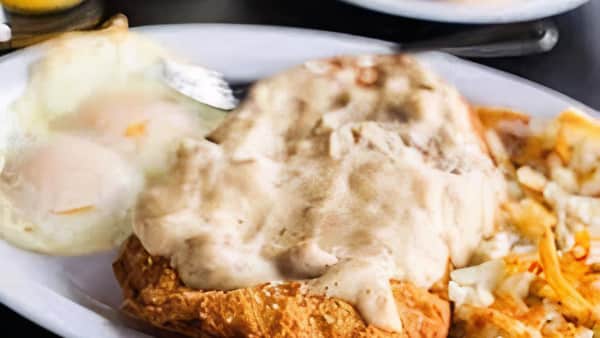 image of Country Fried Steak Breakfast Plate