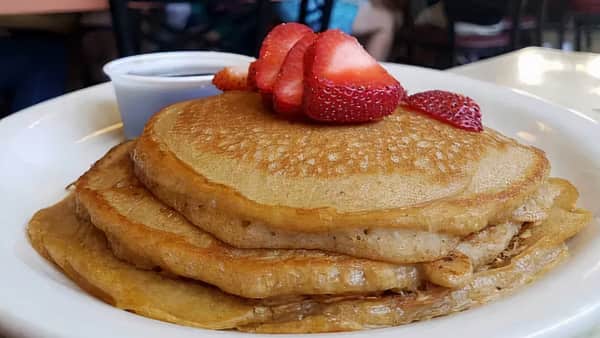 image of Sweet Potato Pancakes Plate