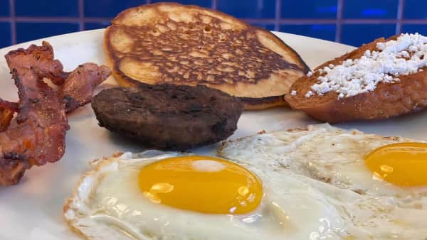 image of Two Eggs Breakfast Plate