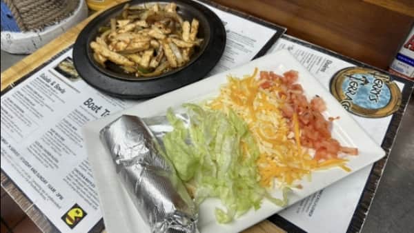 image of Sizzling Chicken Fajitas