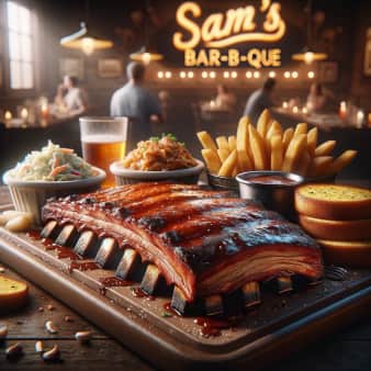 image of Baby Back Ribs -1/2 Rack
