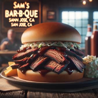 image of Bar-B-Que Beef Sandwich