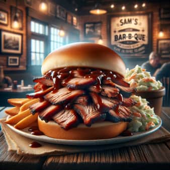 image of Bar-B-Que Pork Sandwich