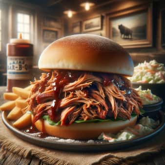 image of Carolina Pulled Pork Sandwich