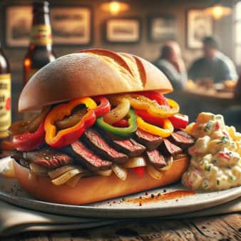 image of Pepper Steak Sandwich