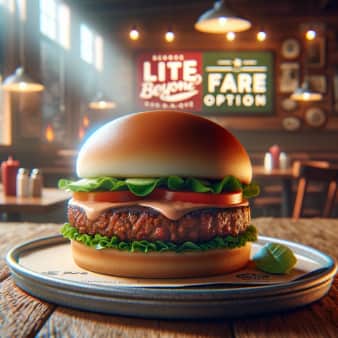 image of Vegetarian "Beyond" Burger