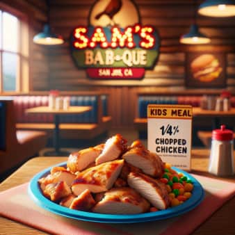 image of Kids- 1/4 Chicken
