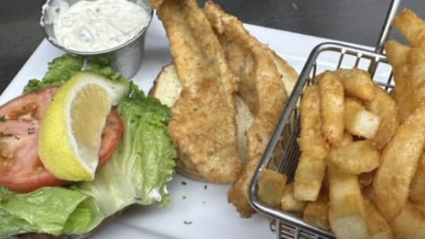 image of Lake Perch Sandwich