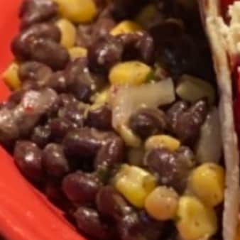 image of Side: Black Bean & Corn Salad (V)