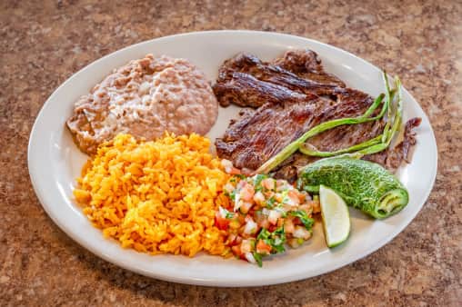 image of #22 Carne Asada Plate