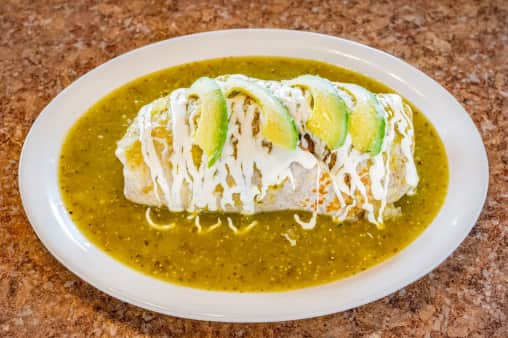 image of #23 El Verde Burrito