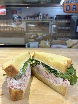 image of Crab Salad Whole Sandwich