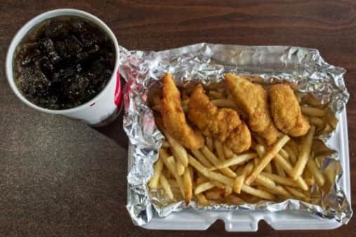 image of Chicken Fingers with Fountain Drink