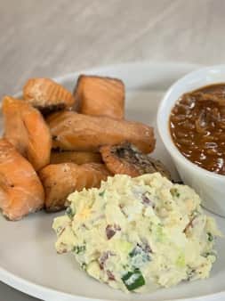 image of PNW Salmon Dinner