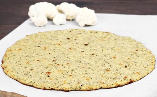 image of 10" SMALL (CAULIFLOWER CRUST) Make Your Own Pizza