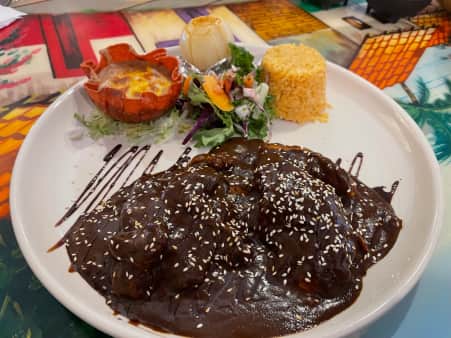 image of Pollo En Mole Poblano