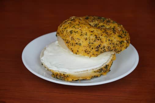 image of Cheddar Herb Bagel