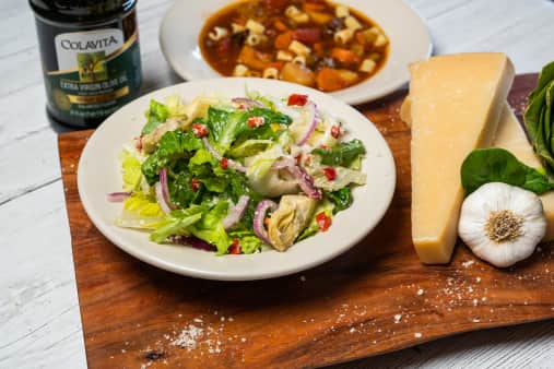 image of Soup and The Pasta House Company Salad