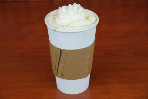 image of White Chocolate & Raspberry Latte - Hot