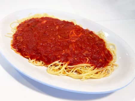 image of Spaghetti and Red Gravy