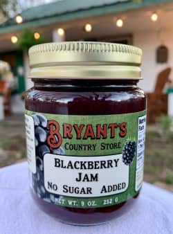 image of No Sugar Added Blackberry Jam