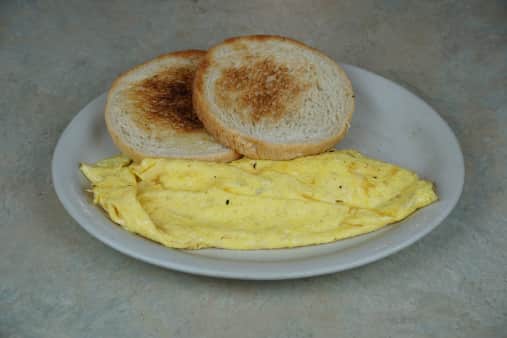 image of Two Eggs & Toast 