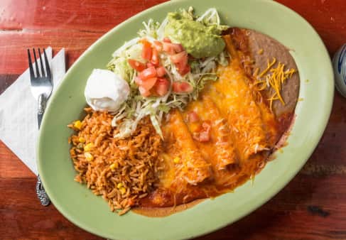 image of 21. Enchiladas Suizas
