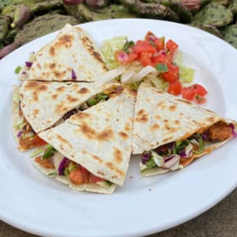 image of Vegan Pinto Bean Quesadilla