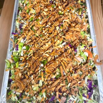 image of 74.99Fattoush Salad Full Tray 