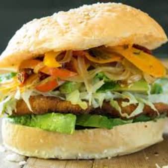 image of Cemita de Milanesa Res
