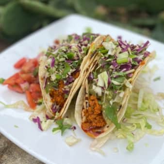 image of Vegan Chorizo Street Taco 
