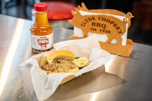 image of Chopped BBQ Pork Sandwich Special 