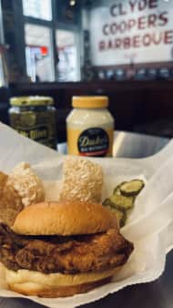 image of Cheerwine Fried Chicken Sandwich