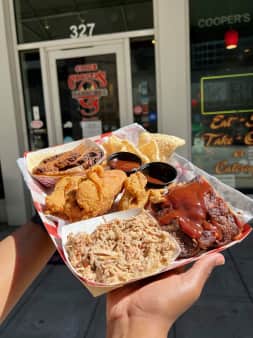 image of Four Meat Sampler Dinner