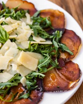 image of Bresaola and Parmigiano