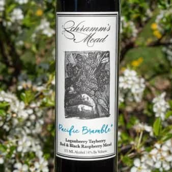 image of Schramms Mead Pacific Bramble  - 375 ml
