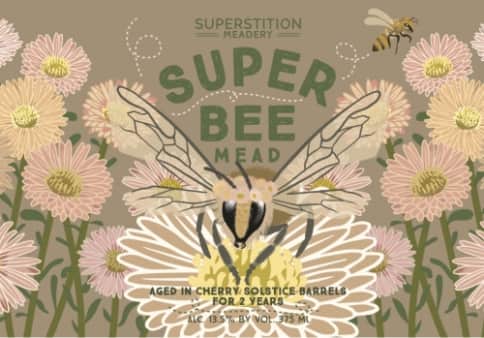 image of Superstition Meadery- Super Bee Mead- 375ml