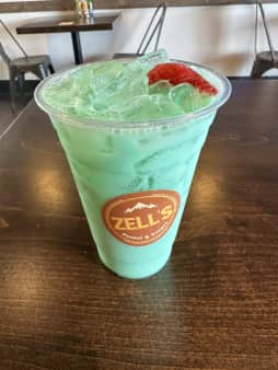 image of Strawberry Mint Italian Soda