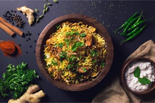 image of Chettinadu Goat Biryani