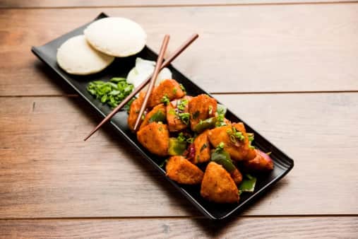 image of Idli Manchurian 