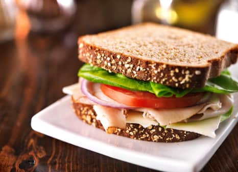 image of Square Bread Sandwich