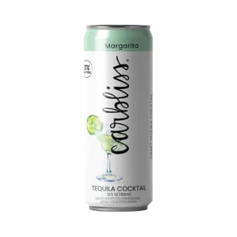 image of Carbliss Tequila Margarita Cocktail 12 oz