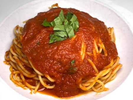 image of Catering Tray of Spaghetti Meatballs Pasta