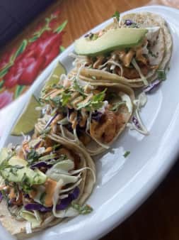 image of 3 Tacos de Camaron
